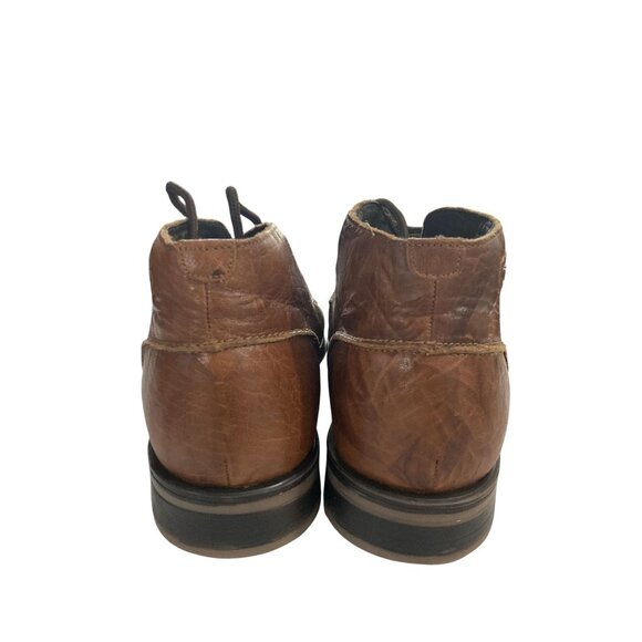 Lee Cooper Men's Size 11 Brown Leather Lace-Up Ankle Boots shoes - Picture 3 of 7